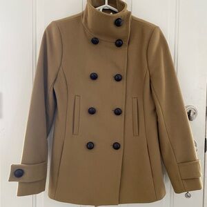 T. Babaton Funnel Neck Pea Coat